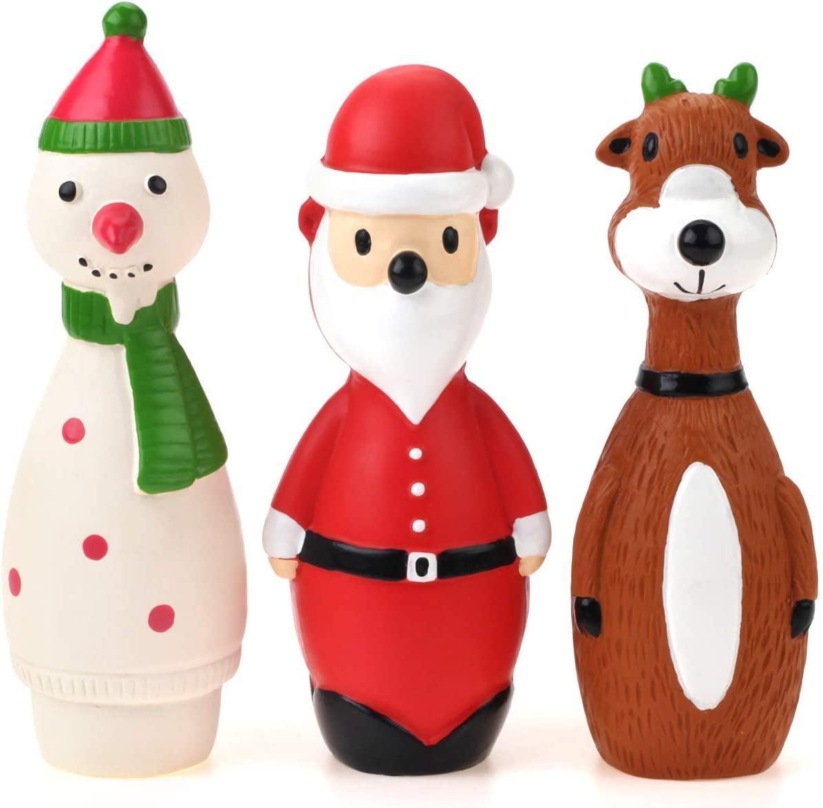 Interactive Assorted Squeaky Puppy Toy Set