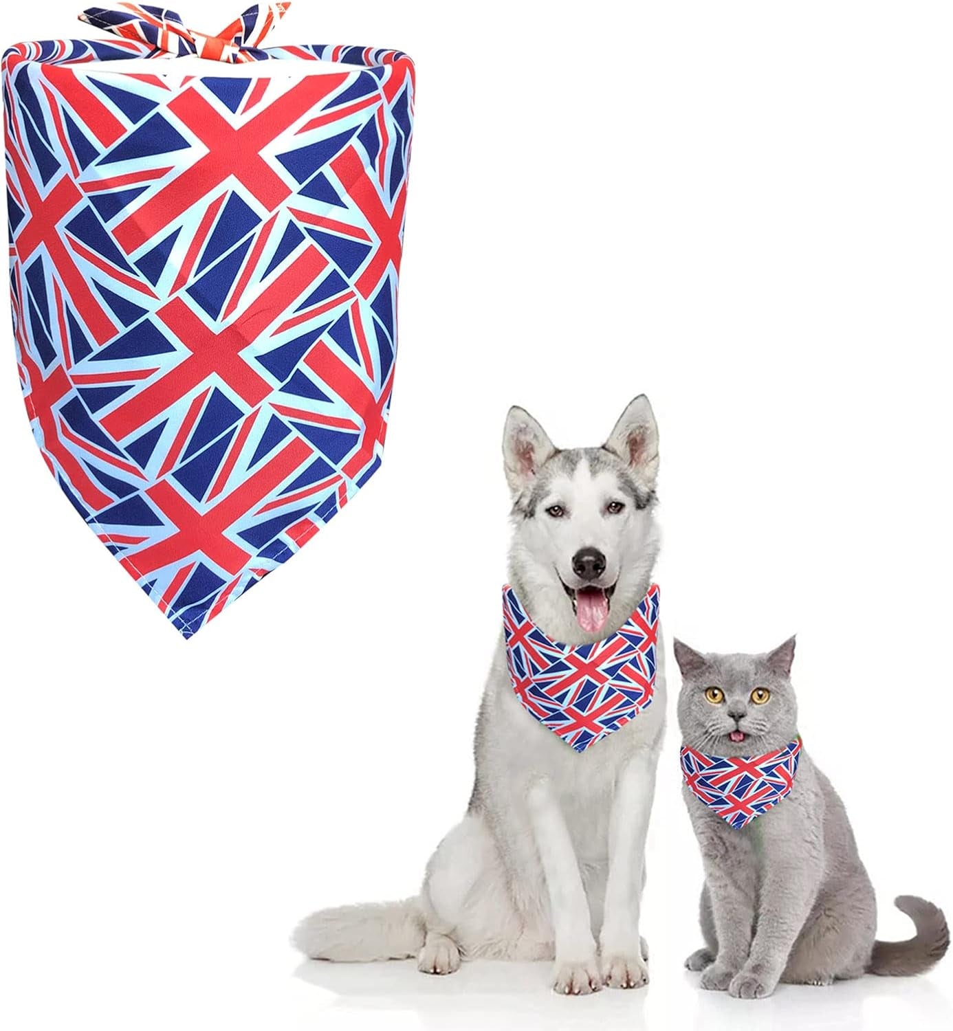 Holiday-Themed Dog & Cat Bandana Scarf
