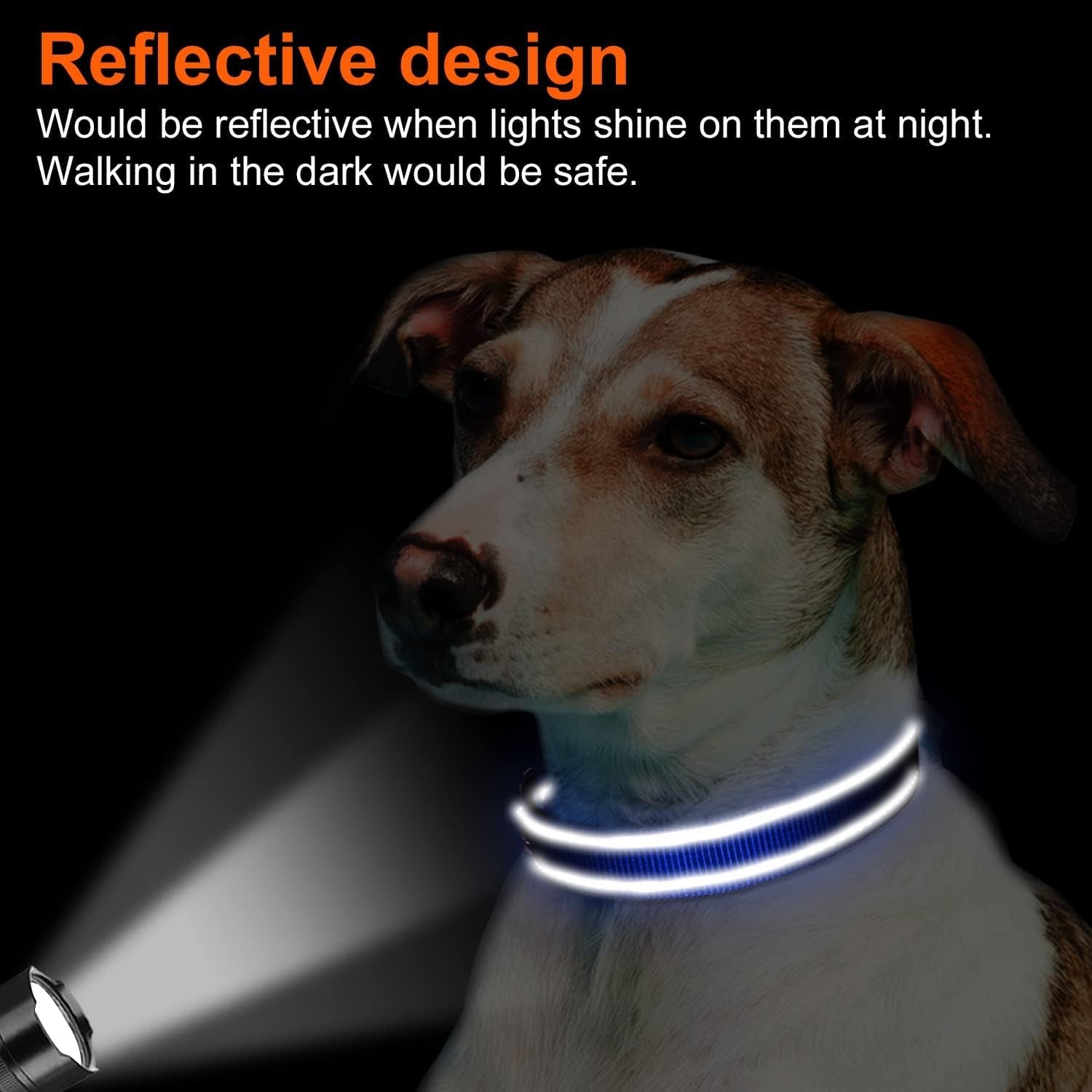 Adjustable Reflective Dog Collar