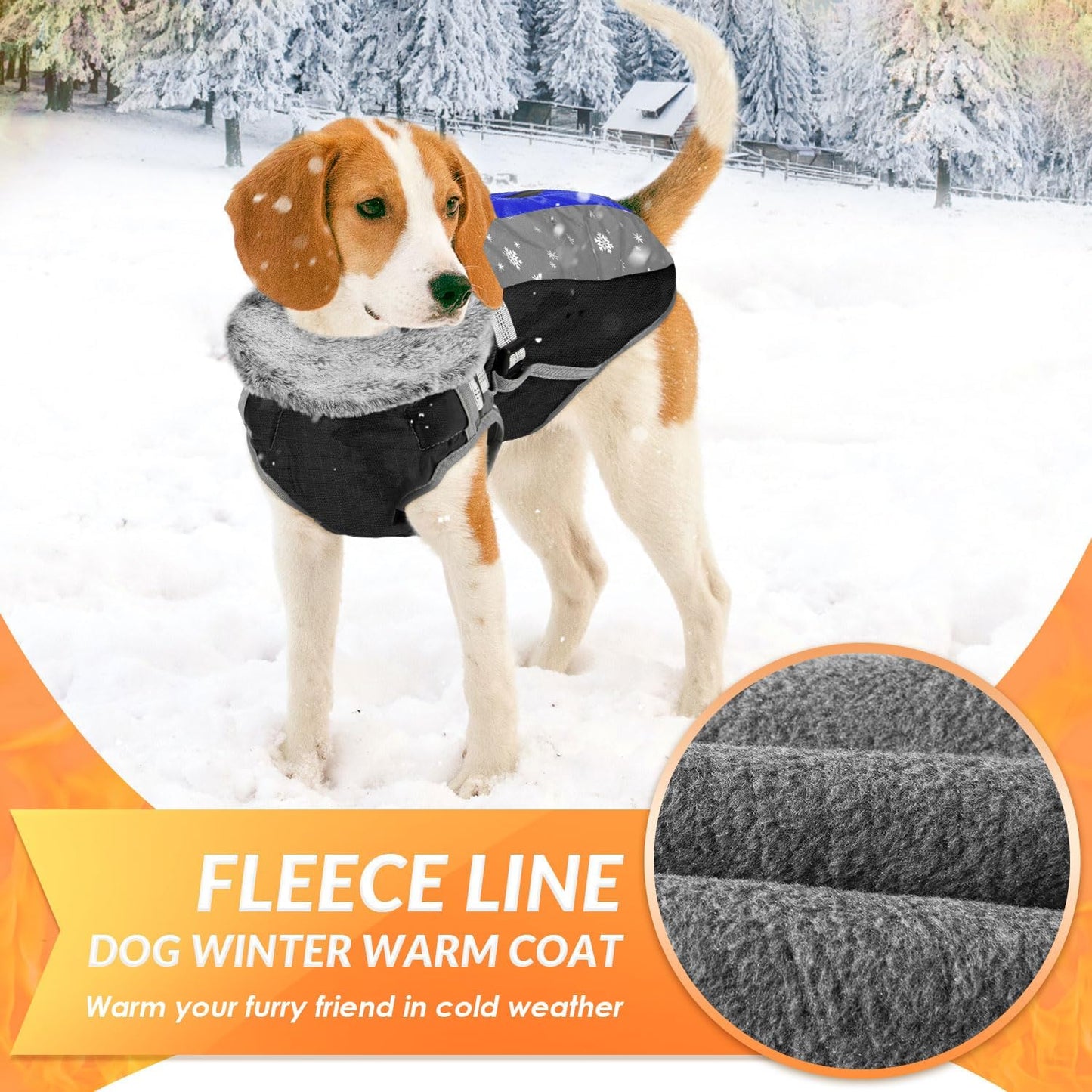 Waterproof Winter Dog Coat