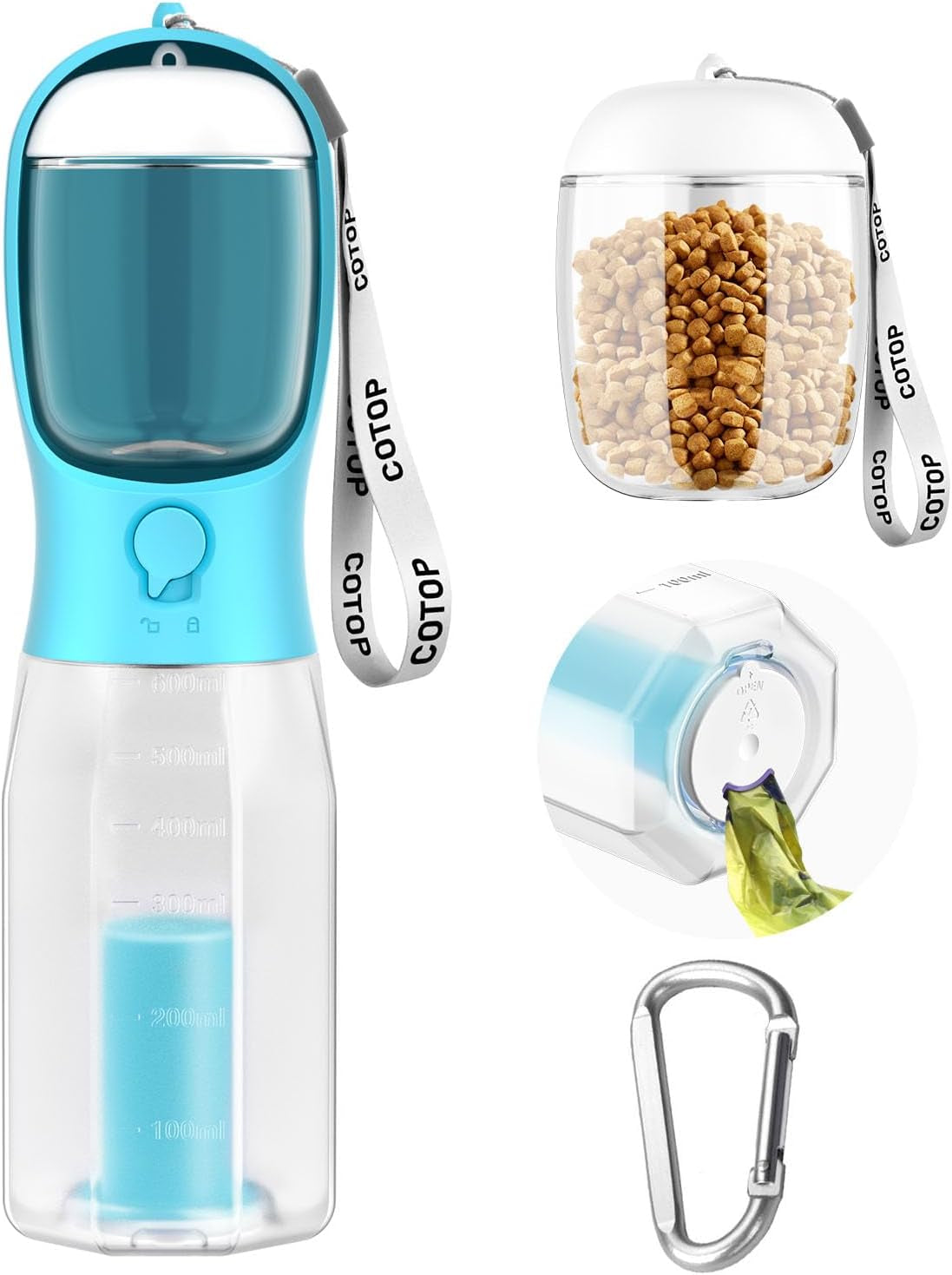 Portable Dog Leak-Proof Water Bottle