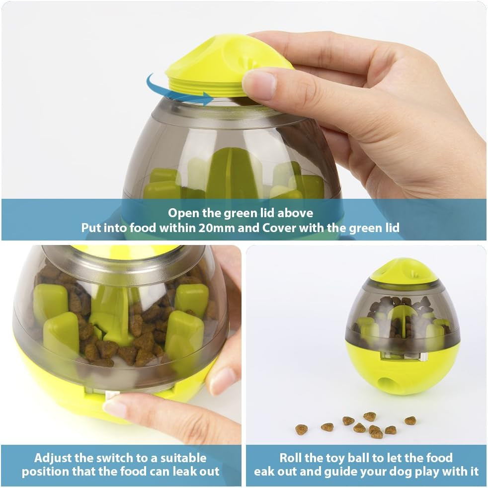 Interactive Dog Toys: Enrichment IQ Treat Dispenser Ball
