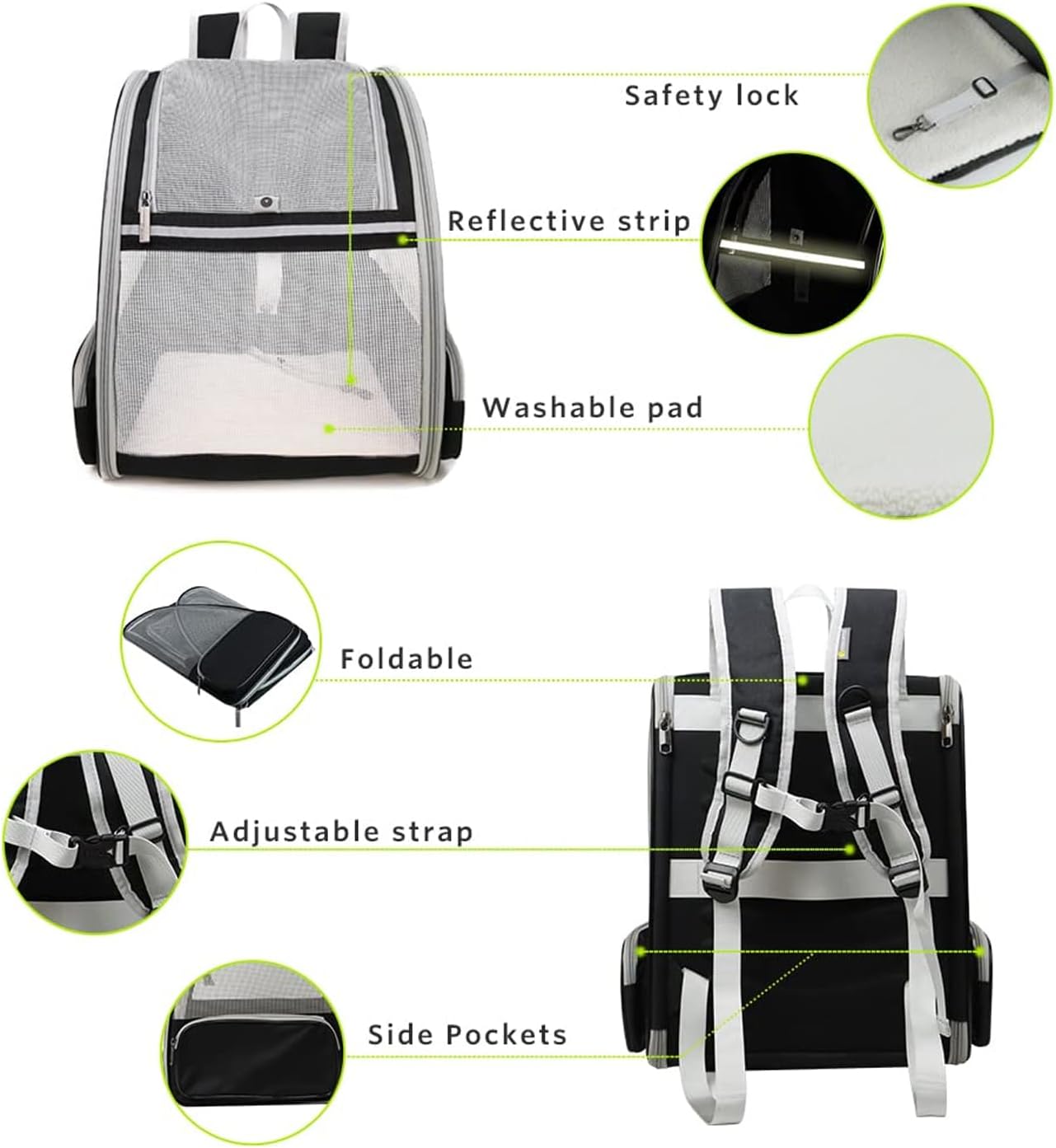 Ventilated Pet Backpack