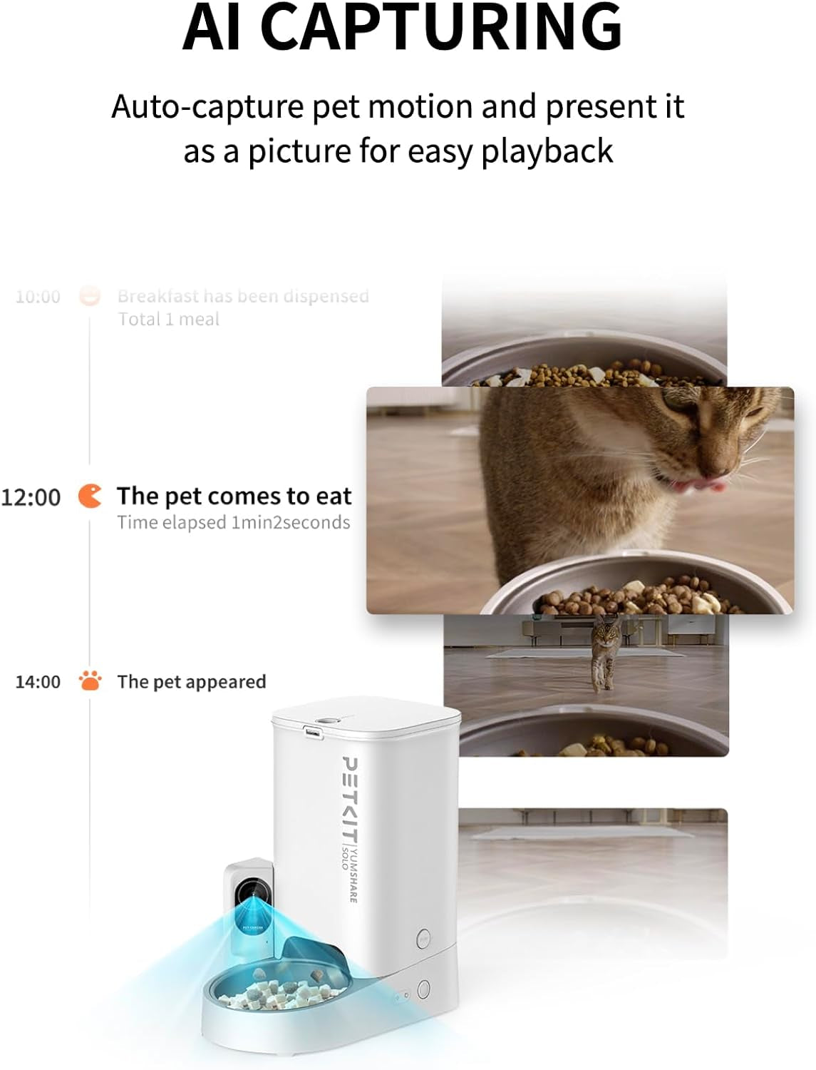 Smart Pet Feeder with HD Camera