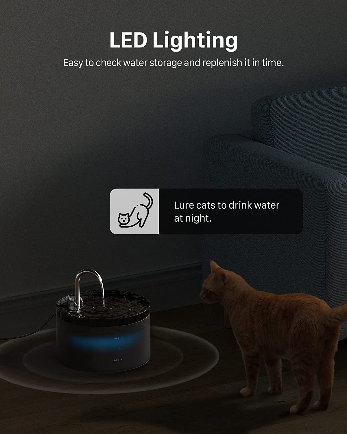 Ultra Silent Pet Water Fountain