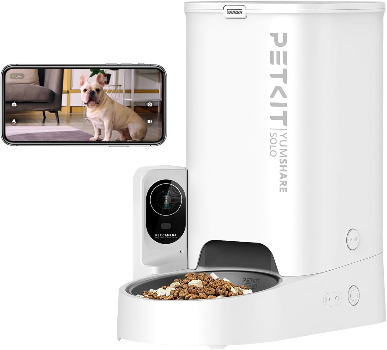 Smart Pet Feeder with HD Camera
