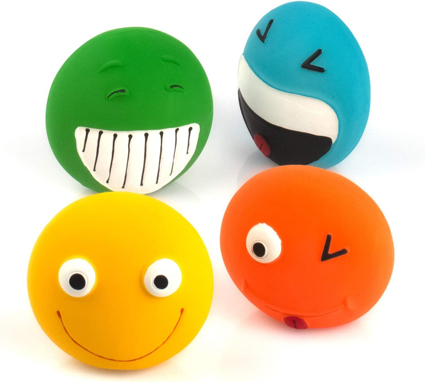 Interactive Assorted Squeaky Puppy Toy Set
