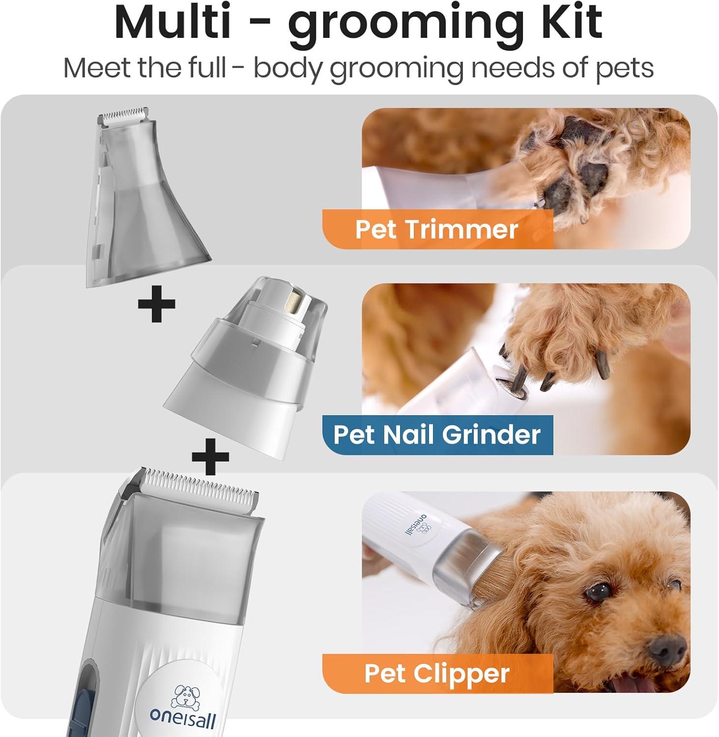 Professional Dog Grooming Kit with Vacuum