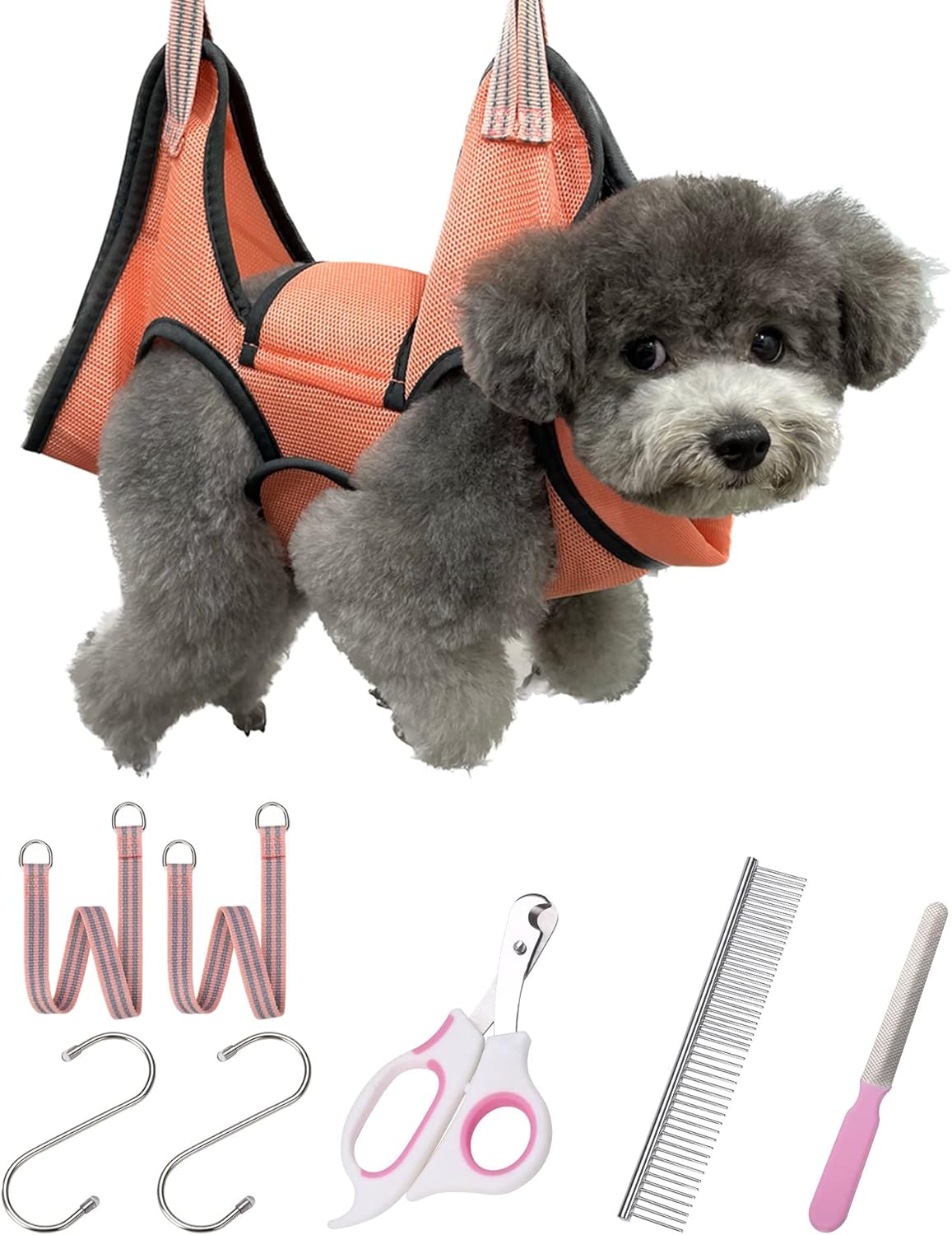 Breathable Pet Grooming Hammock Harness