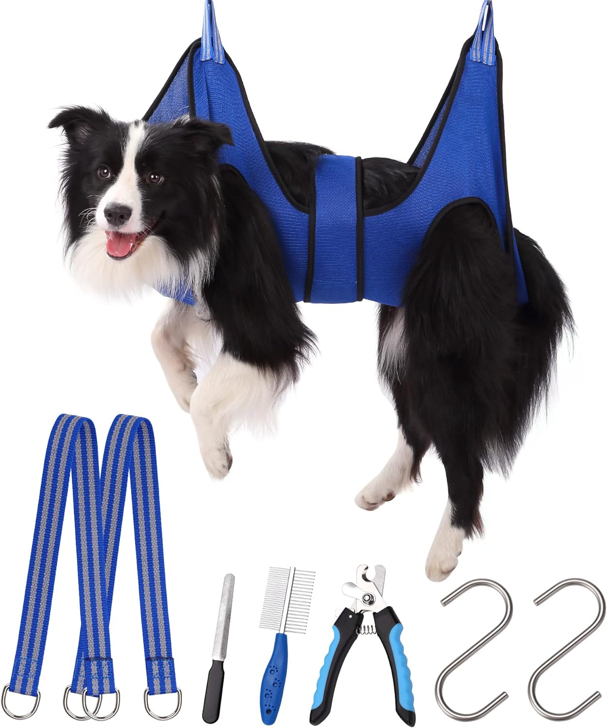 Breathable Pet Grooming Hammock Harness