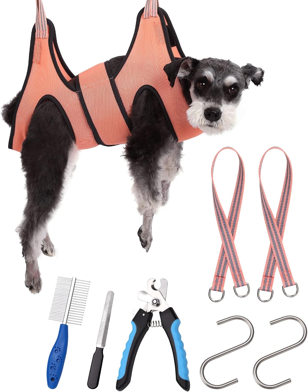 Breathable Pet Grooming Hammock Harness