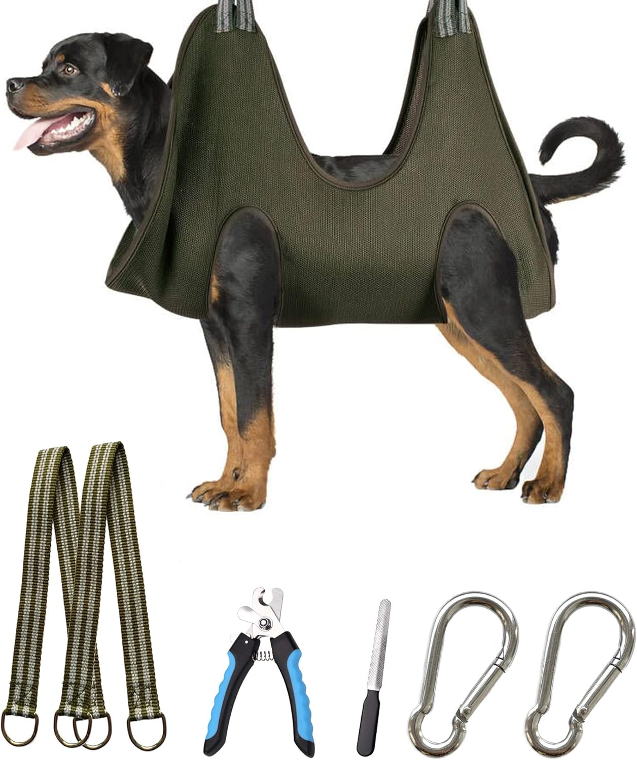 Breathable Pet Grooming Hammock Harness