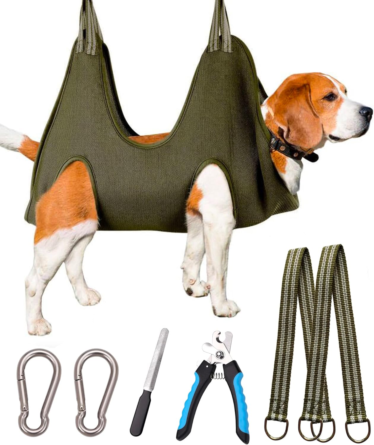 Breathable Pet Grooming Hammock Harness