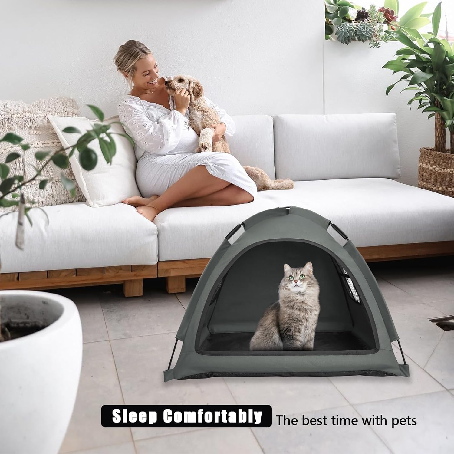 Portable Pet Tent House