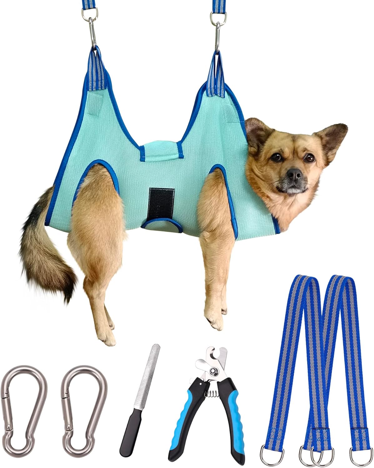 Breathable Pet Grooming Hammock Harness