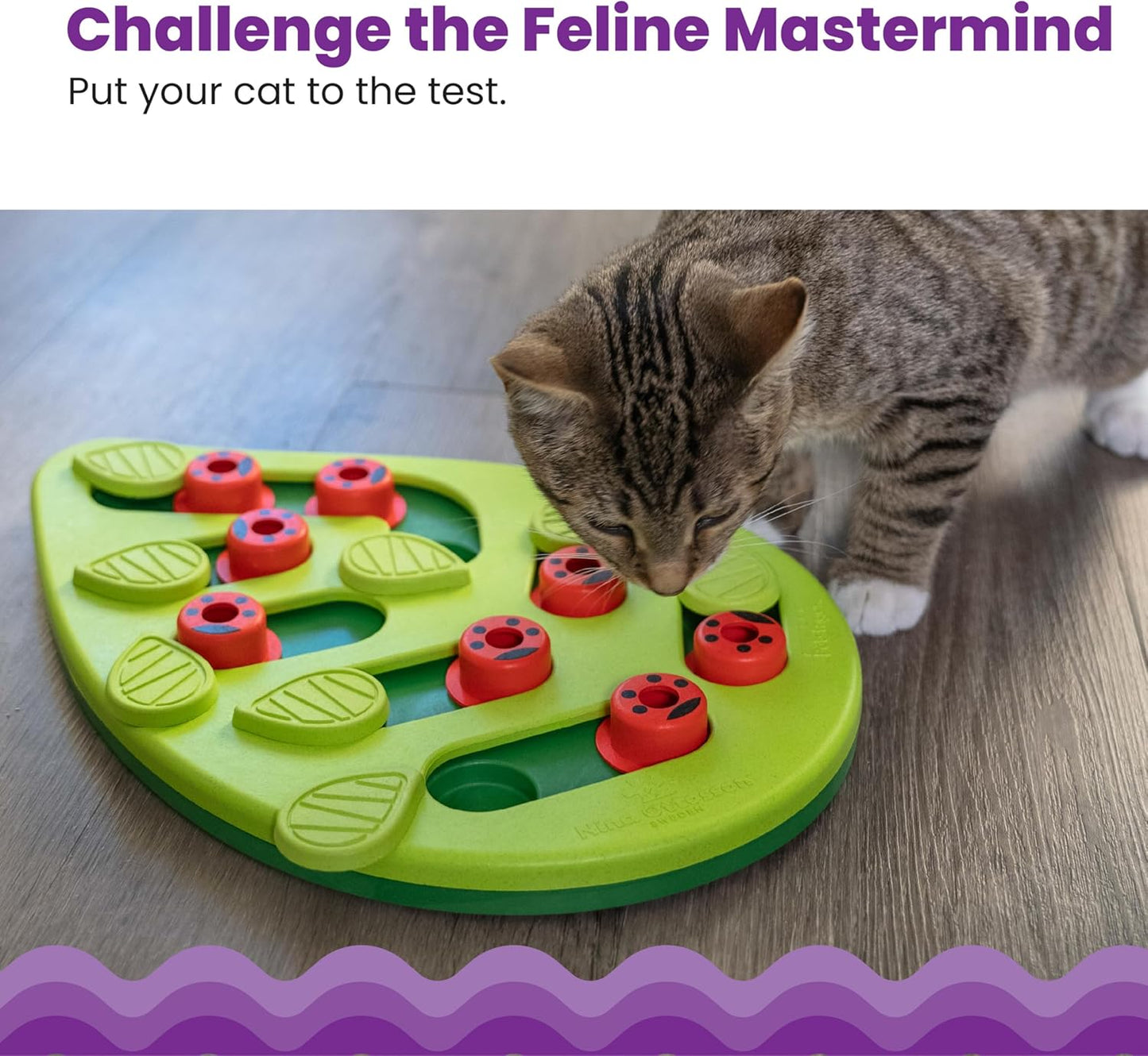 Buggin' Out Interactive Cat Treat Puzzle