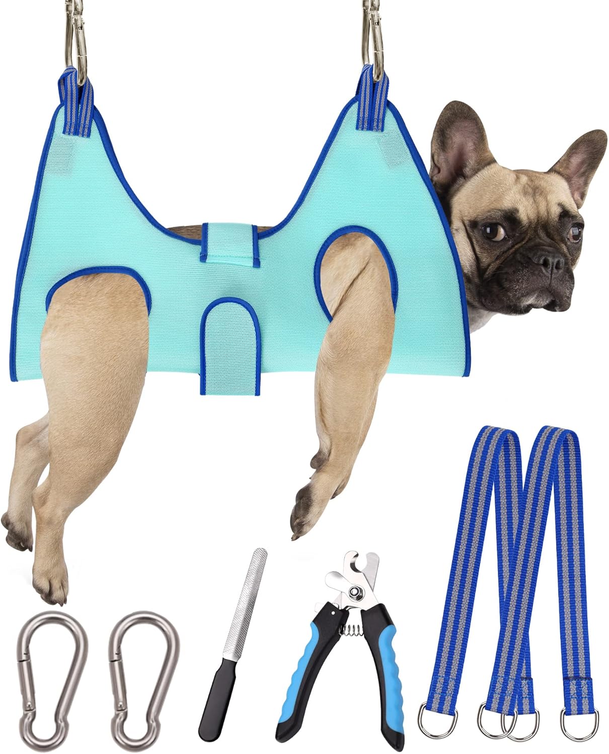 Breathable Pet Grooming Hammock Harness
