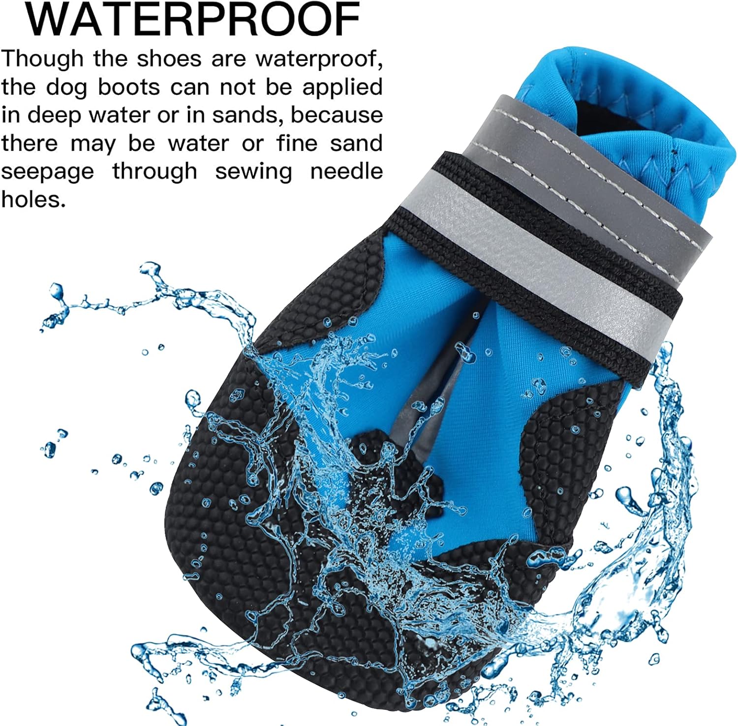 Waterproof Dog Boots - Set of 4