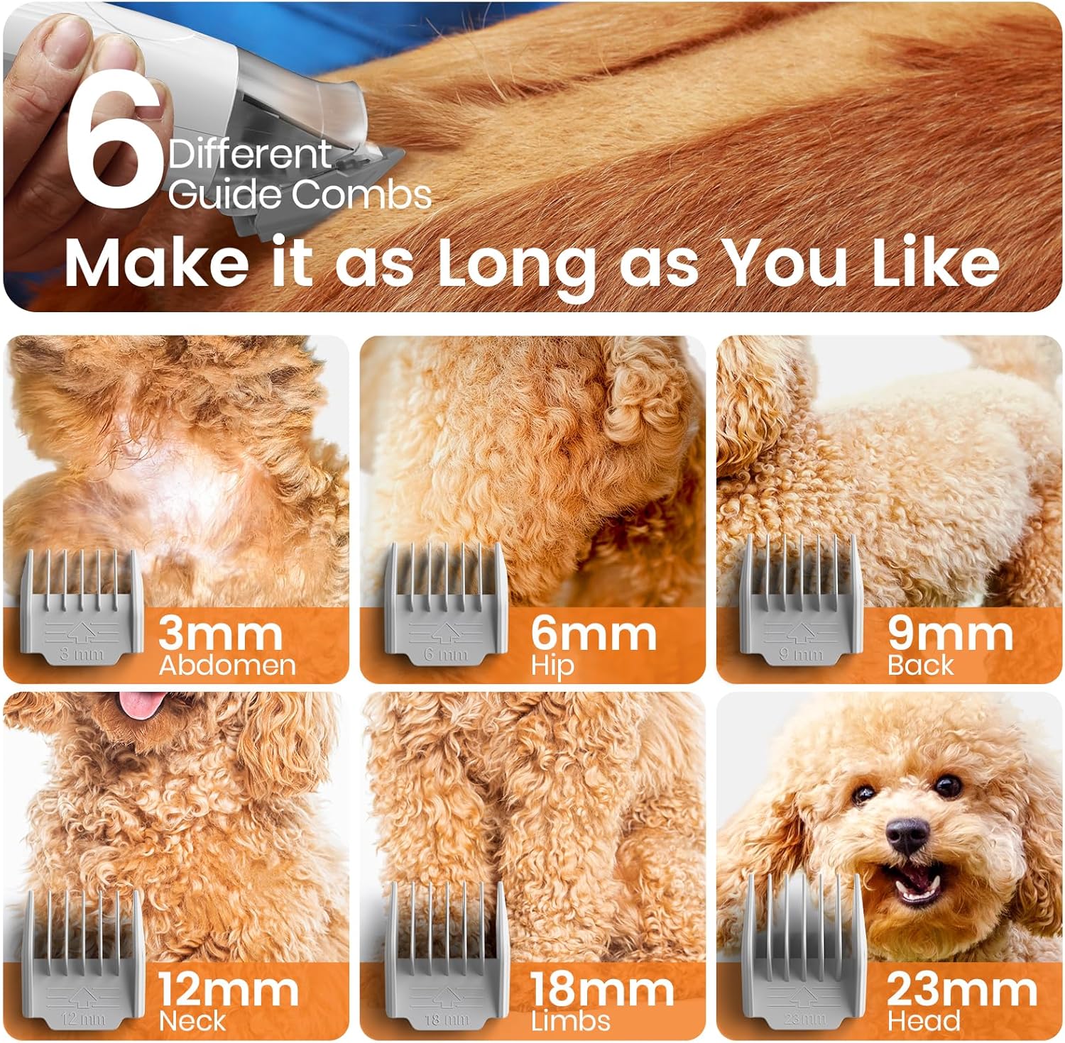 Professional Dog Grooming Kit with Vacuum