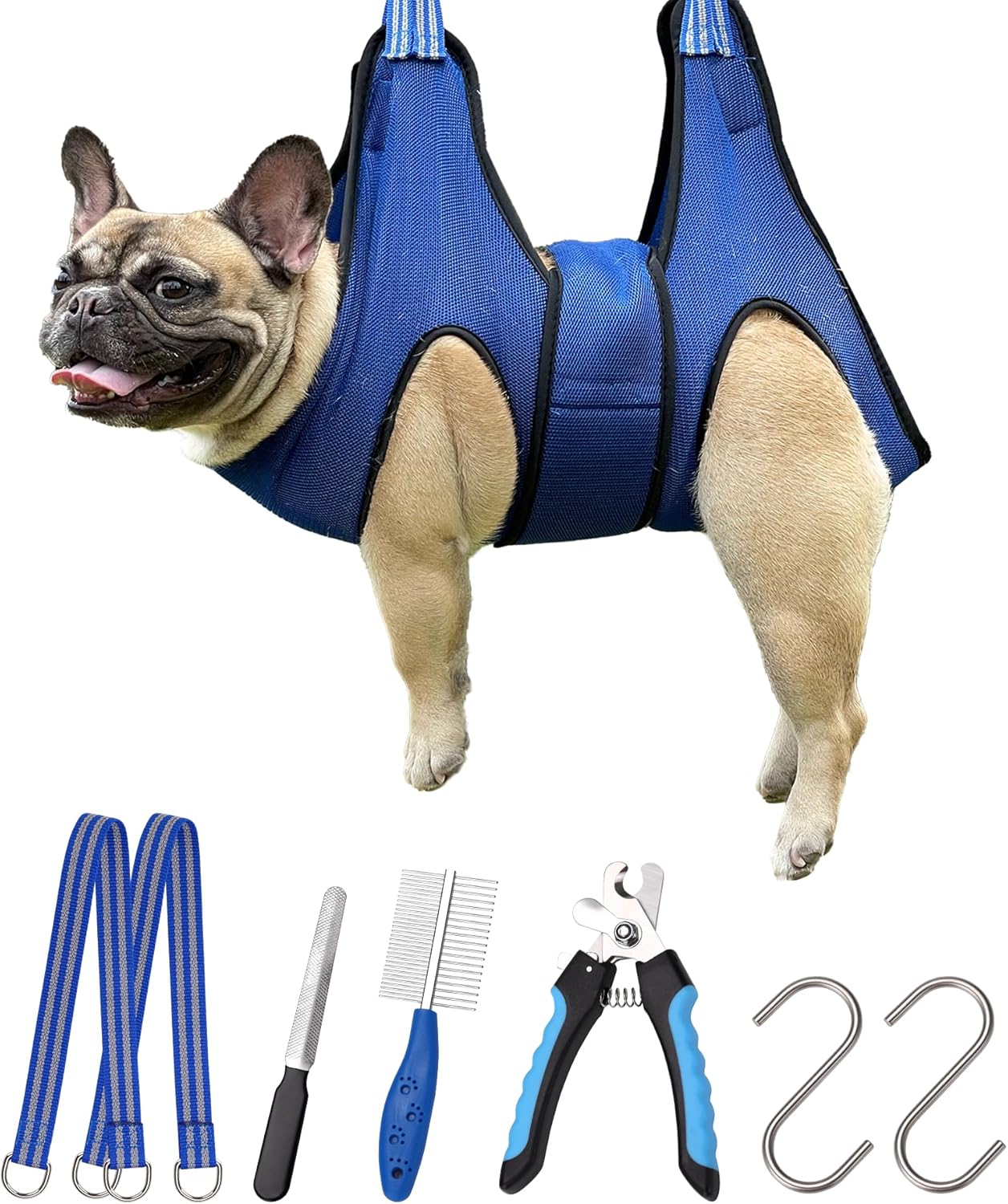 Breathable Pet Grooming Hammock Harness