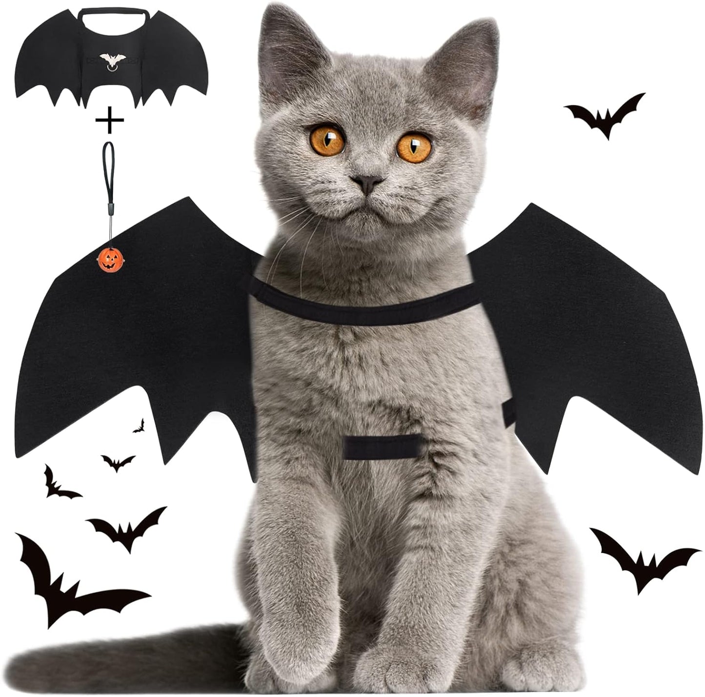 Adjustable Cat Bat Wings