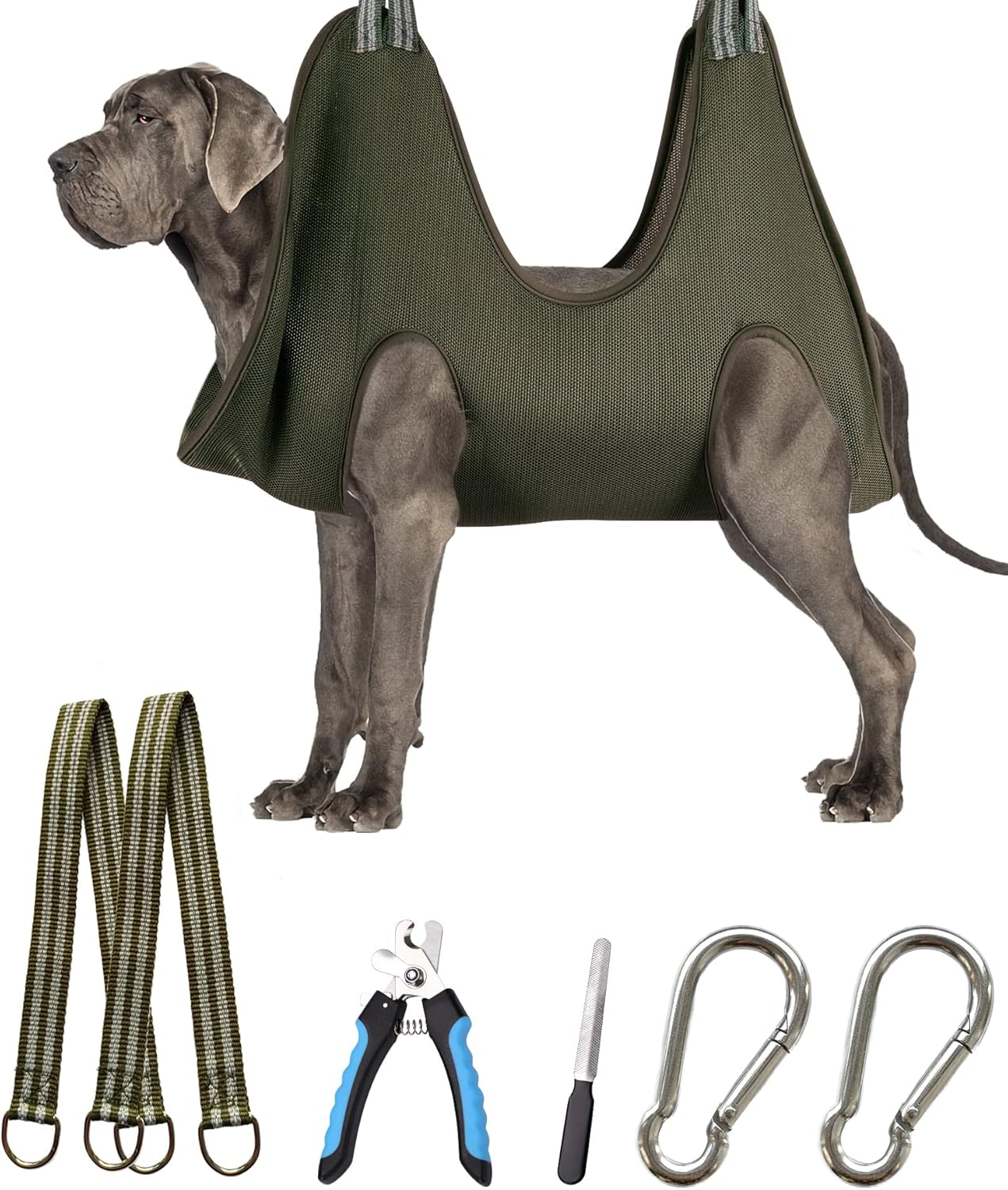 Breathable Pet Grooming Hammock Harness