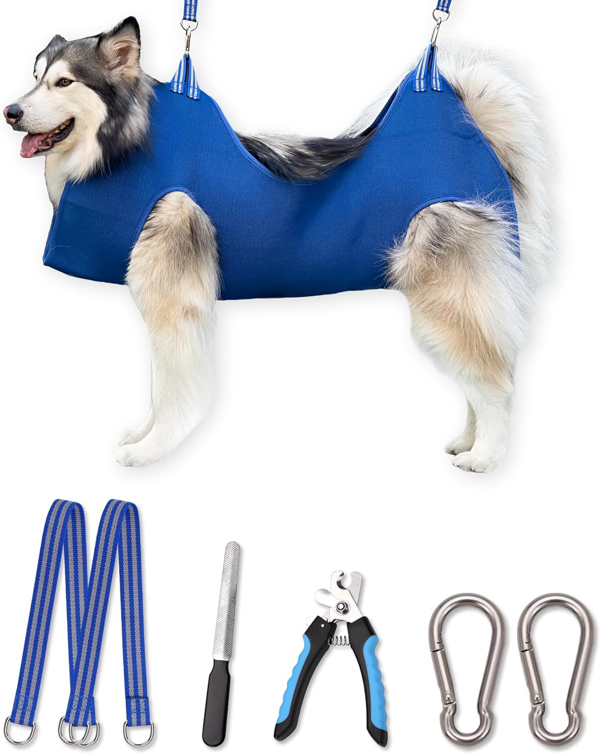 Breathable Pet Grooming Hammock Harness