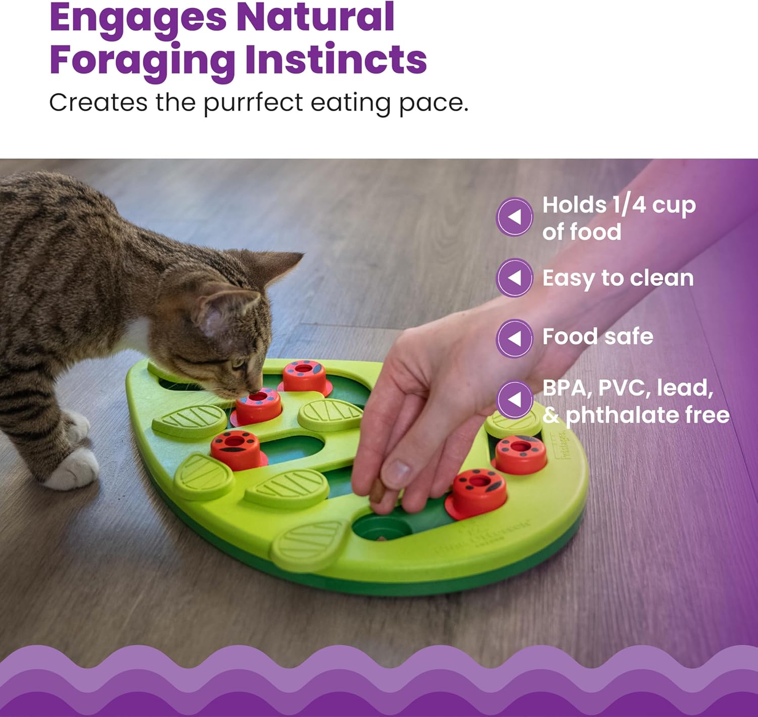 Buggin' Out Interactive Cat Treat Puzzle