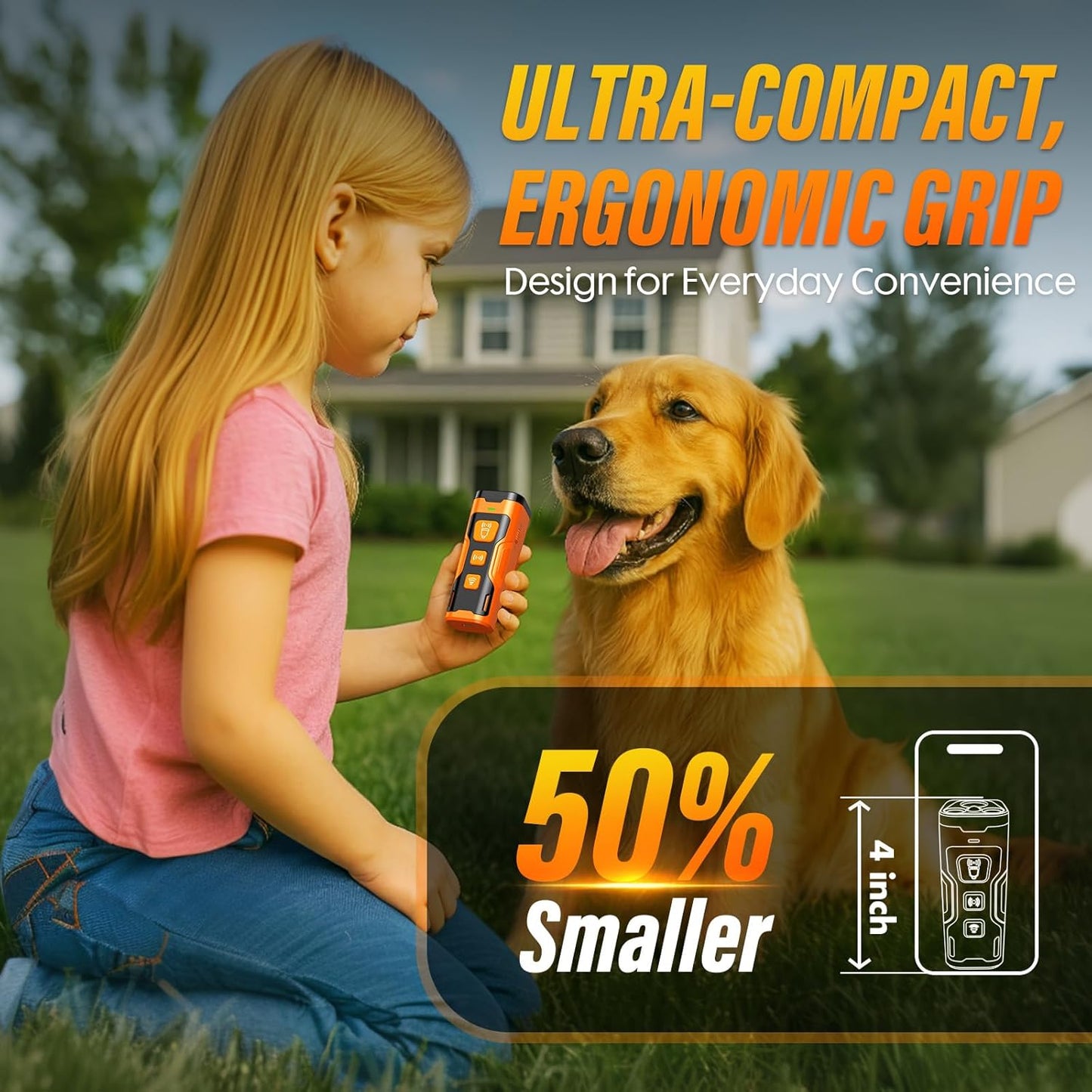 Ultrasonic Dog Bark Deterrent Device