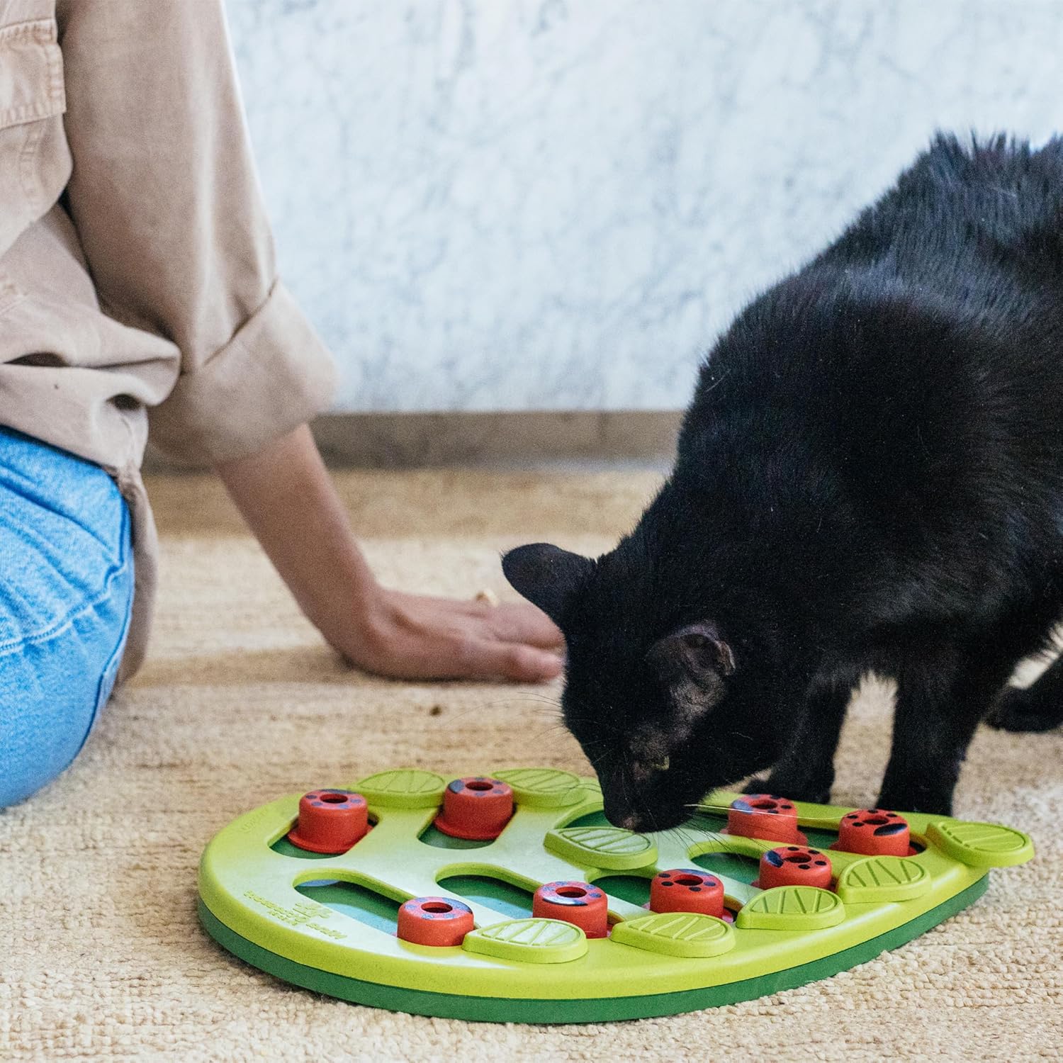 Buggin' Out Interactive Cat Treat Puzzle