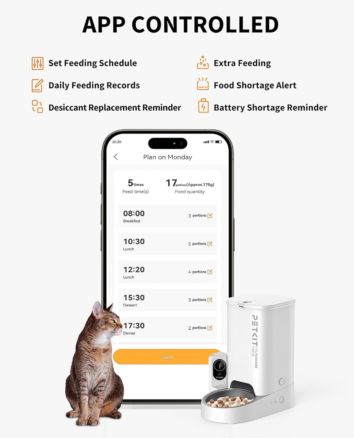Smart Pet Feeder with HD Camera
