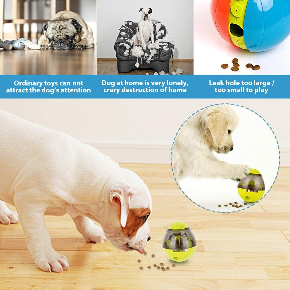 Interactive Dog Toys: Enrichment IQ Treat Dispenser Ball