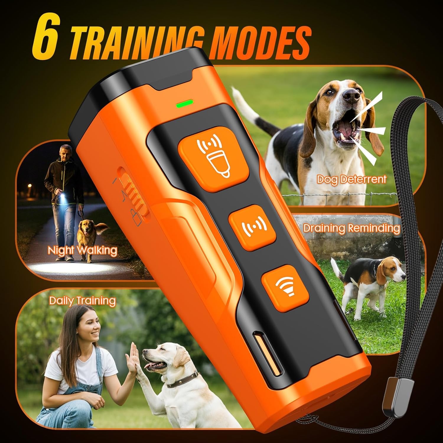 Ultrasonic Dog Bark Deterrent Device