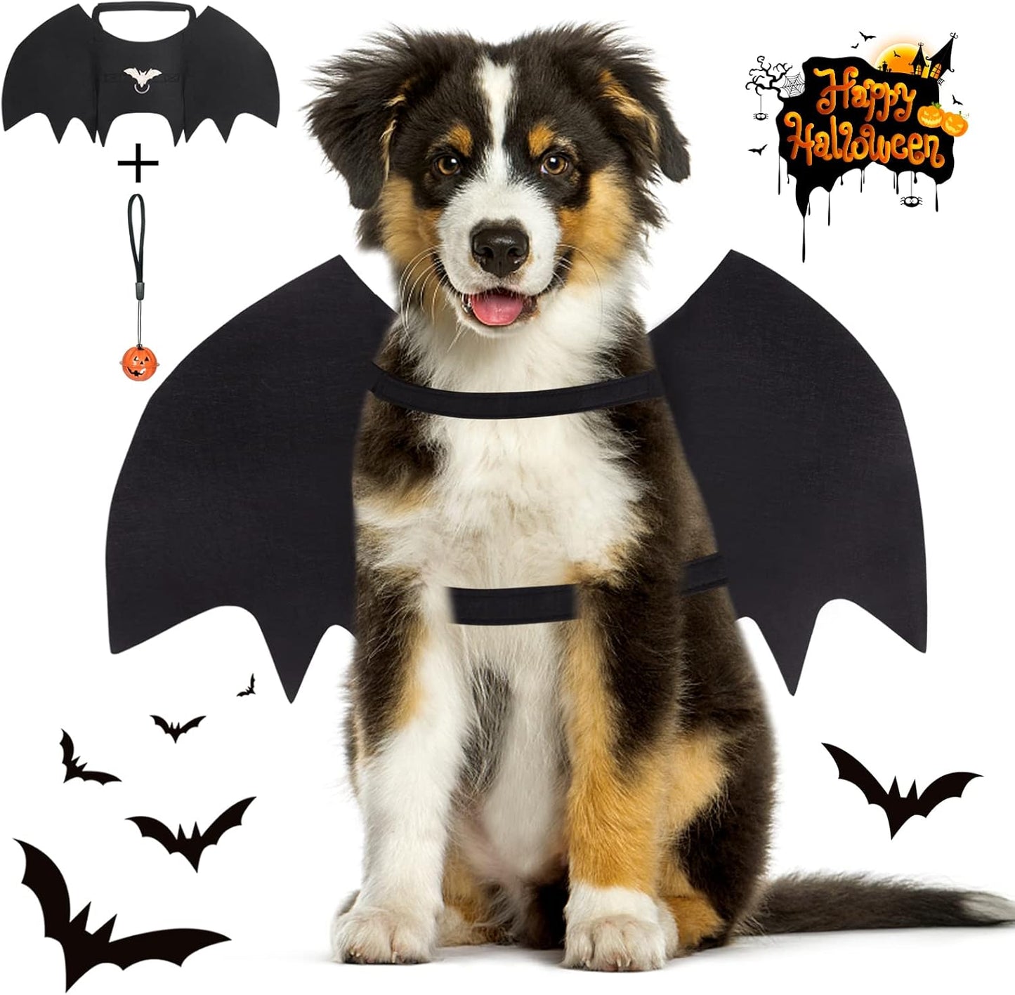 Adjustable Cat Bat Wings