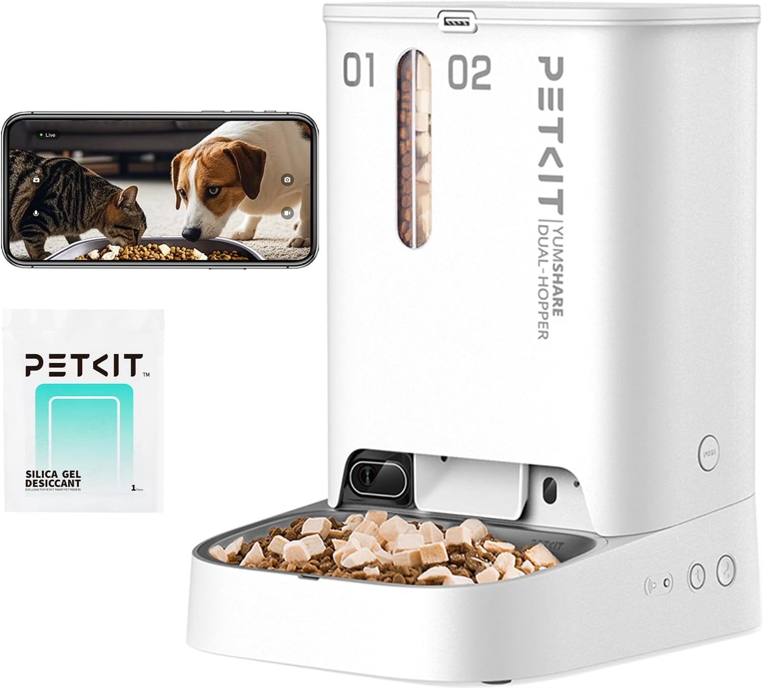 Smart Pet Feeder with HD Camera