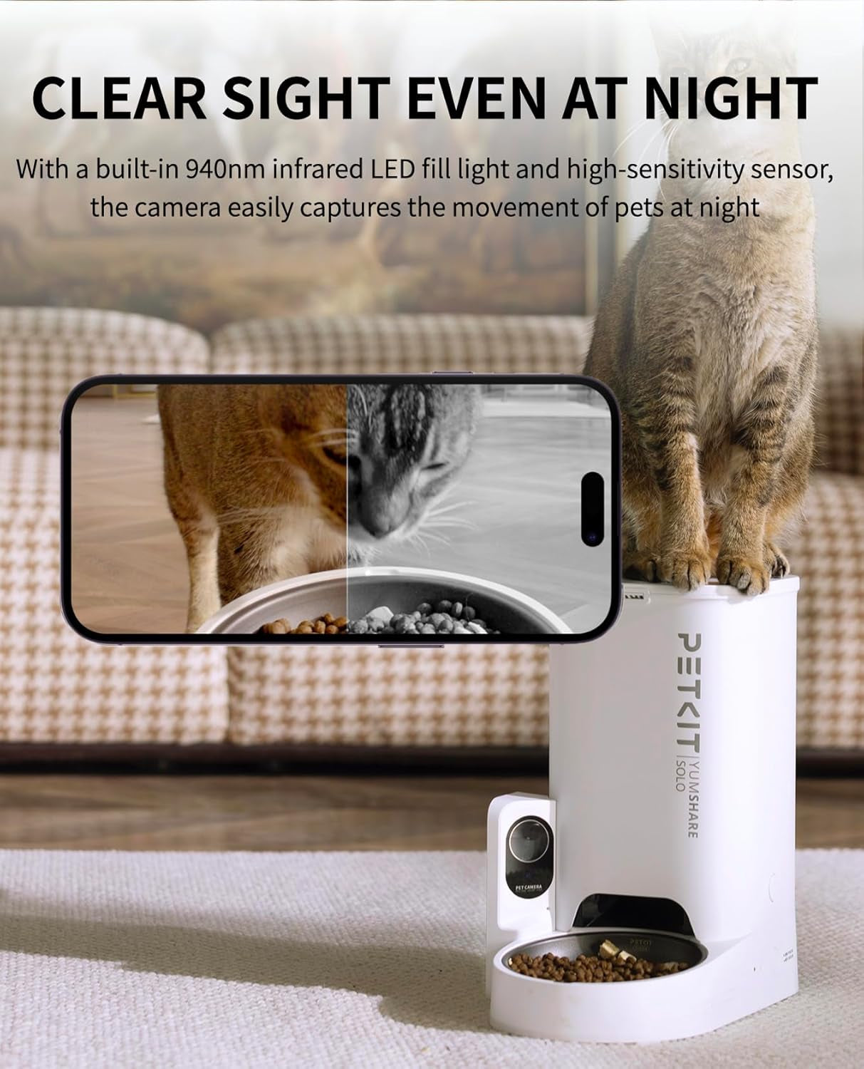 Smart Pet Feeder with HD Camera