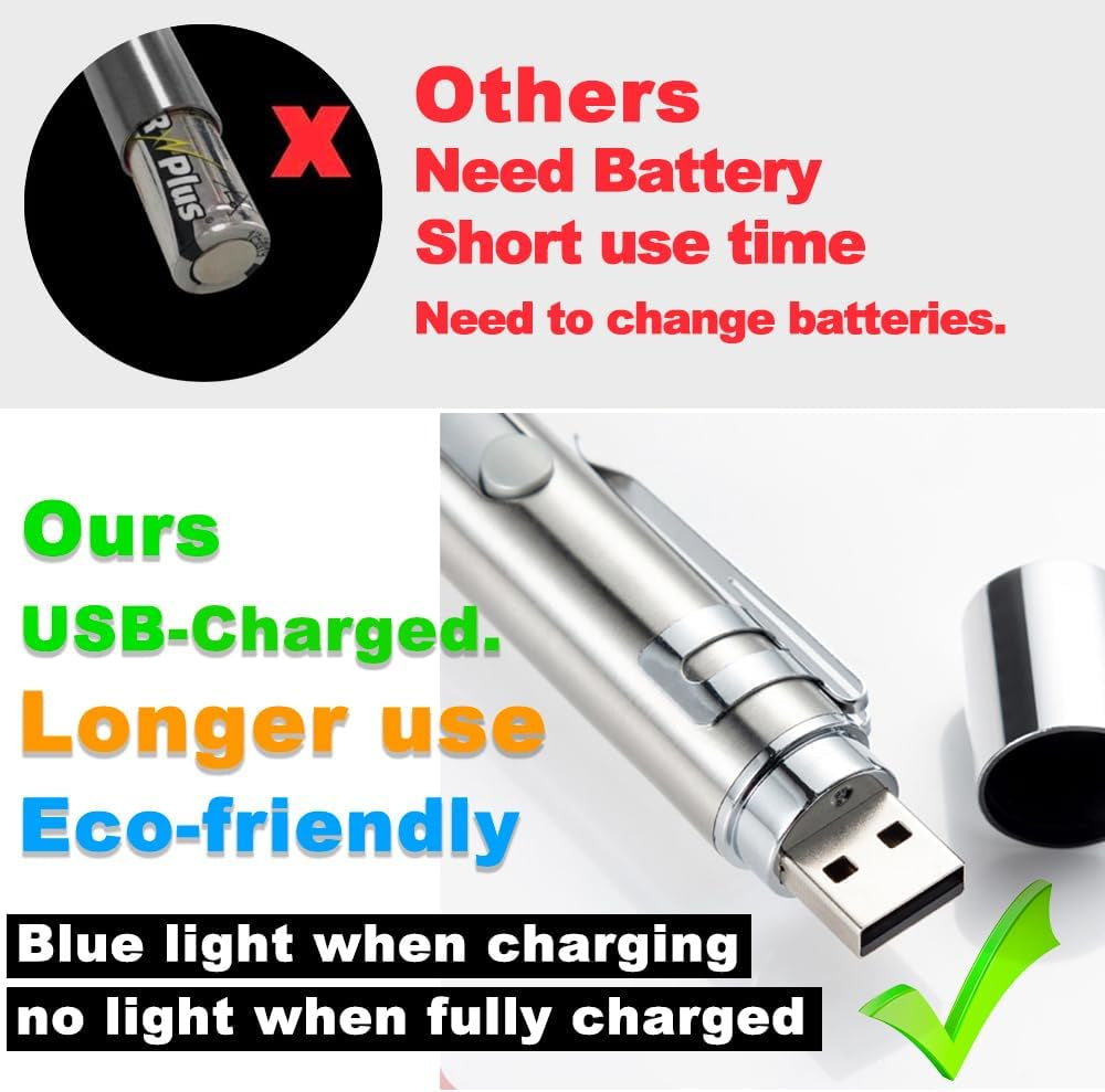 7-in-1 USB Rechargeable LED Pointer