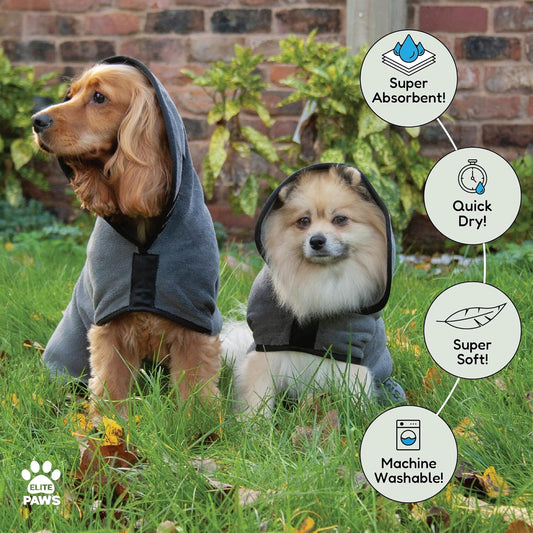 Super Absorbent Microfibre Dog Drying Coat