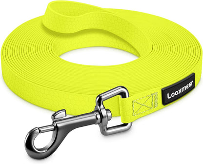 Dog Training Lead with Padded Handle & Storage Bag 