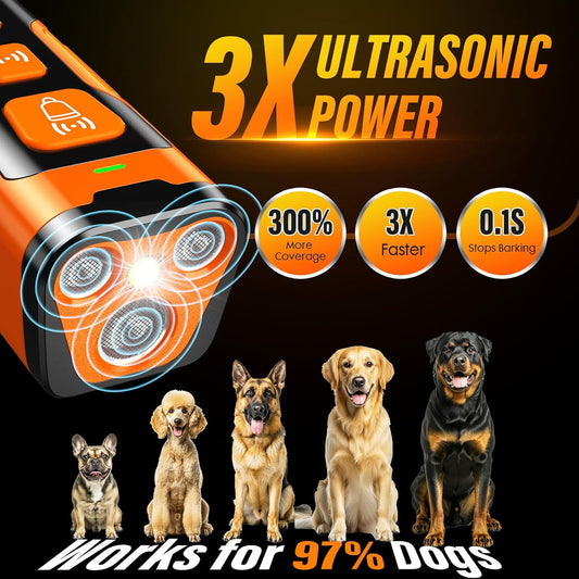 Ultrasonic Dog Bark Deterrent Device