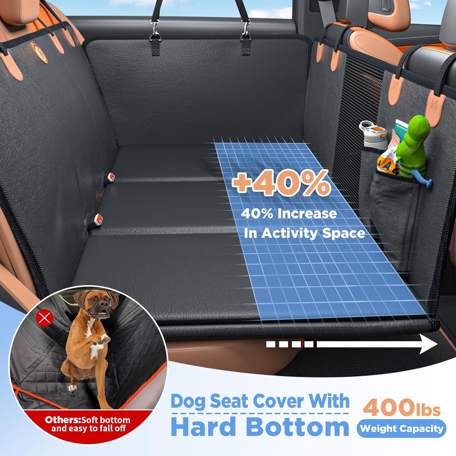 Premium Waterproof Back Seat Extender