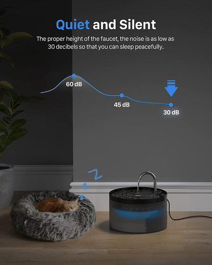 Ultra Silent Pet Water Fountain