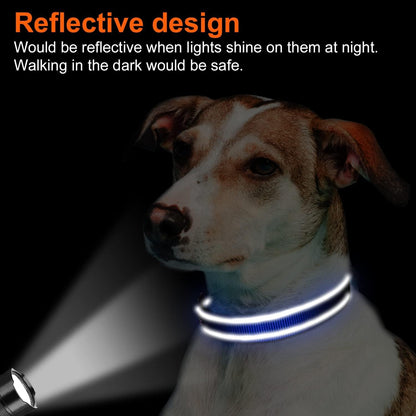 Adjustable Reflective Dog Collar