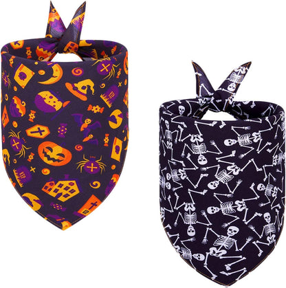 Holiday-Themed Dog & Cat Bandana Scarf