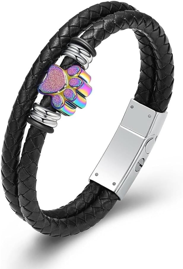 Paw Print Urn Bracelet