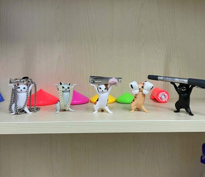 Dancing Cats Pen Holder