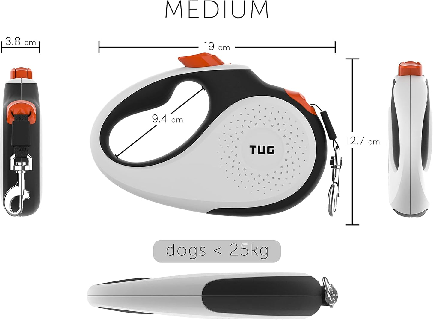 360° Tangle-Free Retractable Pet Leash