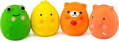 Interactive Assorted Squeaky Puppy Toy Set