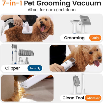 Professional Dog Grooming Kit with Vacuum