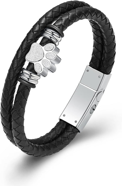 Paw Print Urn Bracelet